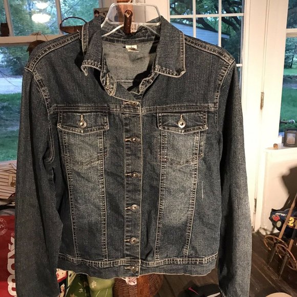 Prana M Womens Jean Jacket Blue Denim 